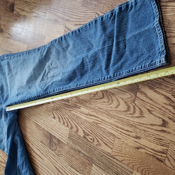 (4R) Eddie Bauer Regular Natural Straight Fit Jeans Western Farmhouse Relaxed - Picture 6 of 9